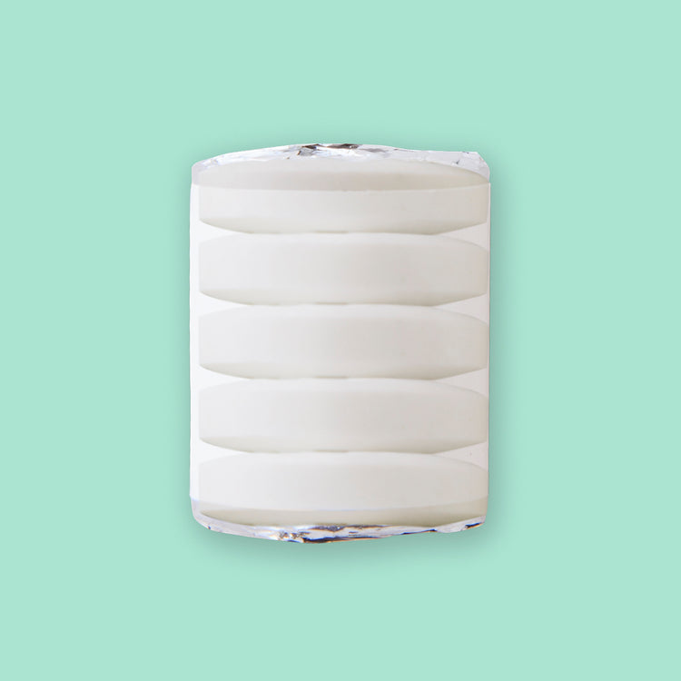 Tubo de 5 Pastillas Redondas - Personalizado 1000 Pzas.