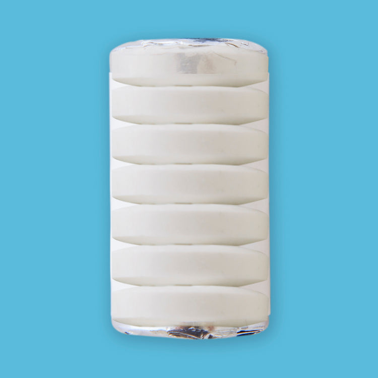 Tubo de 7 Pastillas Redondas - Personalizado 1000 Pzas.
