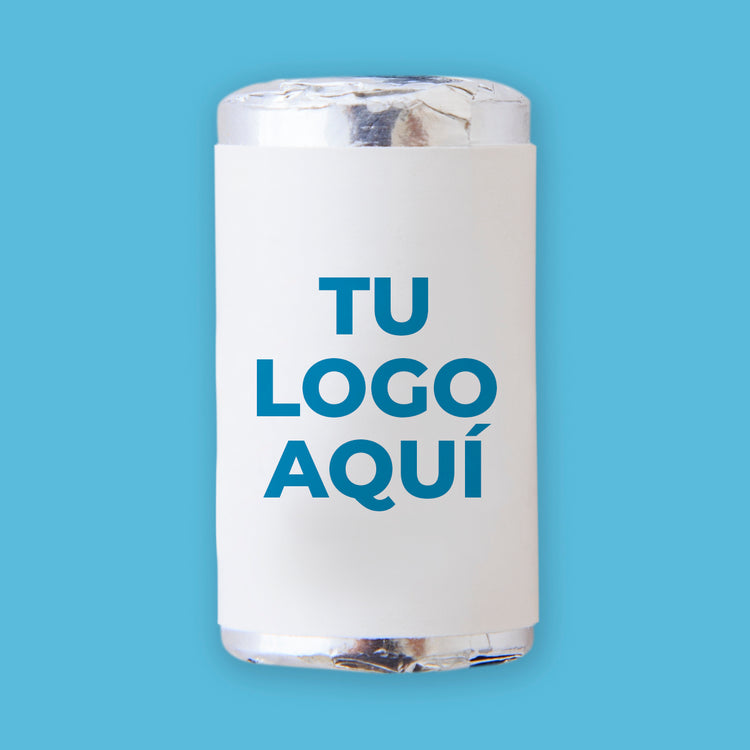 Tubo de 7 Pastillas Redondas - Personalizado 1000 Pzas.