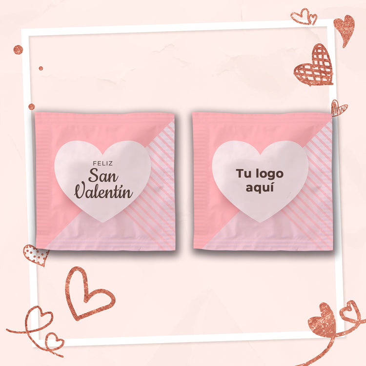 Caja de 1,000 sobres con Pequeñas Grageas (4gr) - San Valentín 3