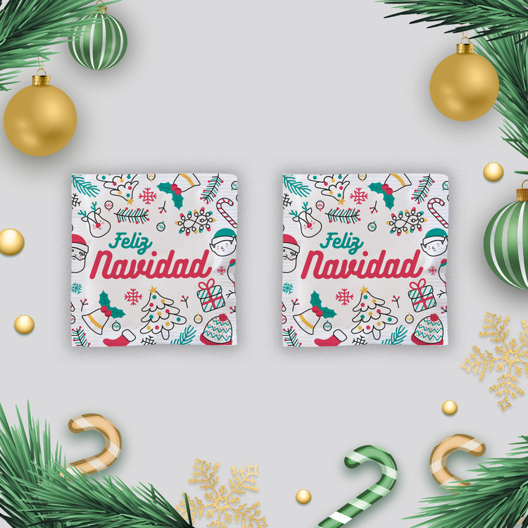 Caja de 1,000 sobres con 1 Pastilla Redonda - Edición Navidad 2