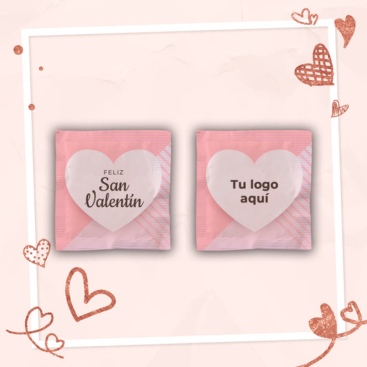 Caja de 1,000 sobres con 1 Pastilla Redonda - San Valentín 3