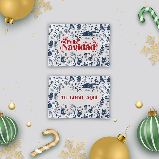 Caja de 1,000 sobres con 2 Pastillas Redondas - Edición Navidad 1