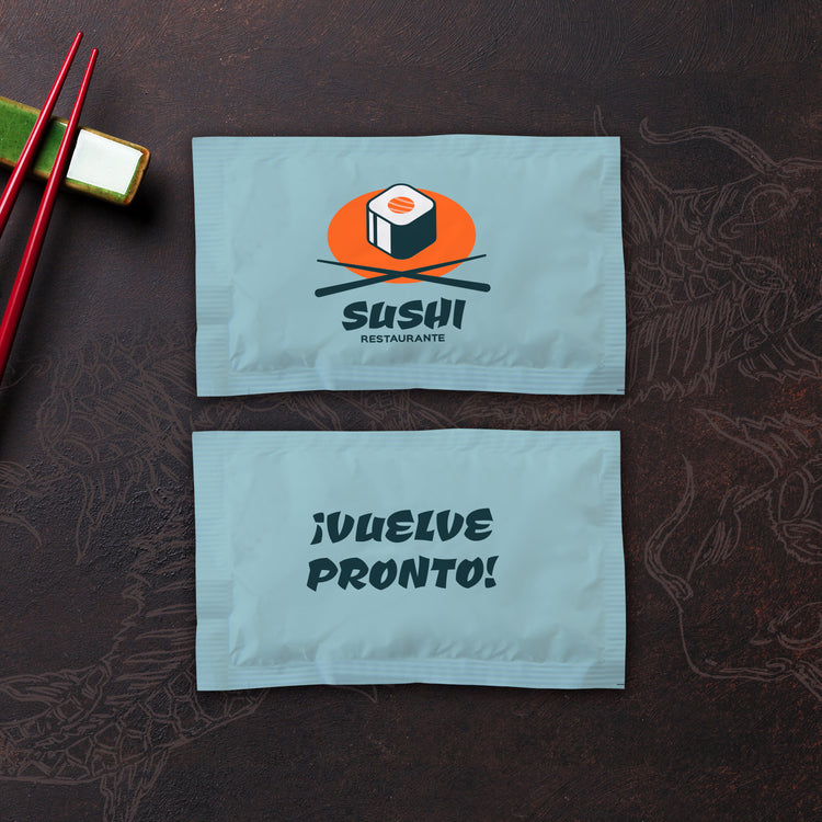 Caja de 1,000 sobres con Pequeñas Grageas (7gr) - Sushi