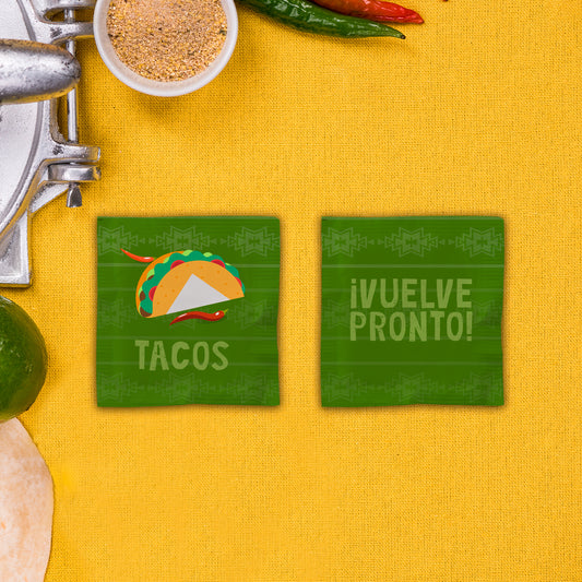 Caja de 1,000 sobres con 1 Pastilla Redonda - Tacos
