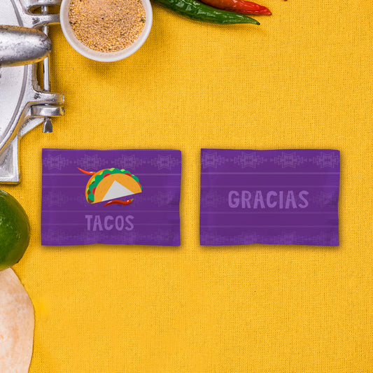 Caja de 1,000 sobres con 2 Pastillas Redondas - Tacos