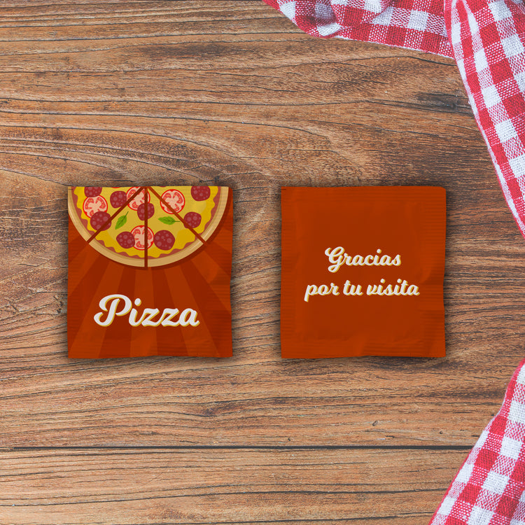 Caja de 1,000 sobres con 1 Pastilla Redonda - Pizza